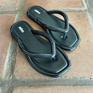 Brazil Melissa Puffy Jelly Flip Flop Thong Sandal